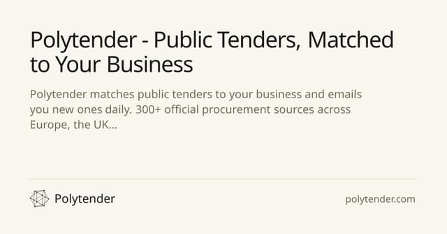 Polytender screenshot 1