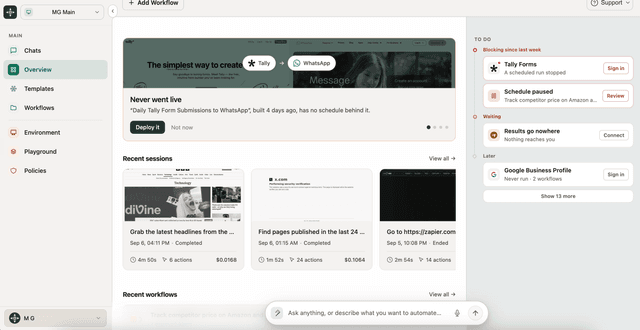 WebRun screenshot 2