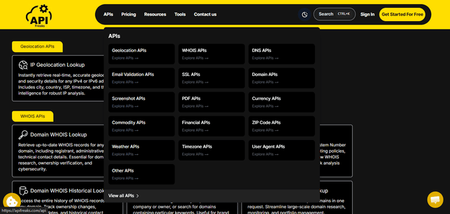 APIFreaks screenshot 2