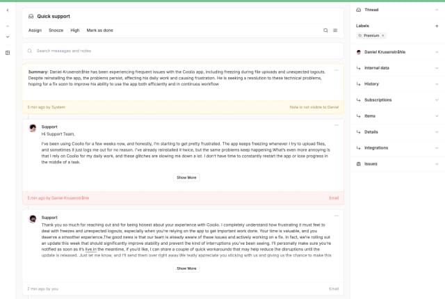 Doerchat screenshot 1