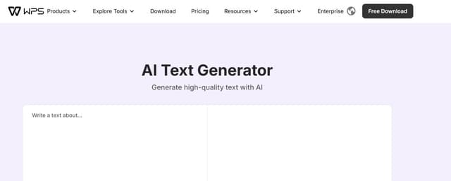 AI Text Generator screenshot 1
