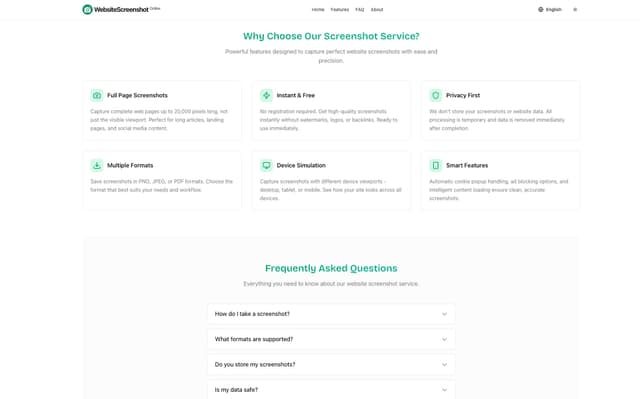 Free Online Website Screenshot and Video Recording Tool screenshot 6