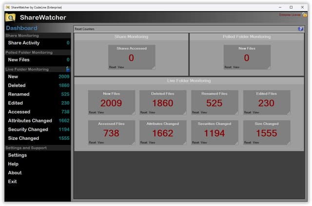 ShareWatcher - CodeLine screenshot 2