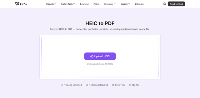 HEIC to PDF screenshot 1