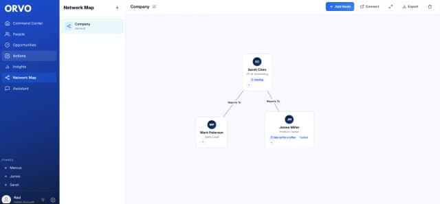 Orvo — Relationship Management Software for Professionals screenshot 4