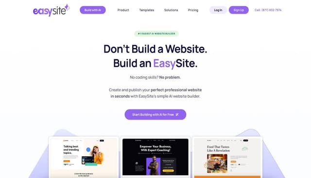 EasySite screenshot 1
