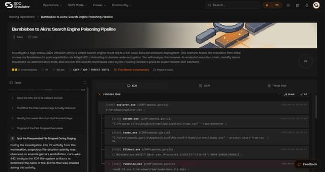 SOCSimulator screenshot 3