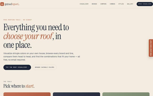 RoofReport screenshot 1