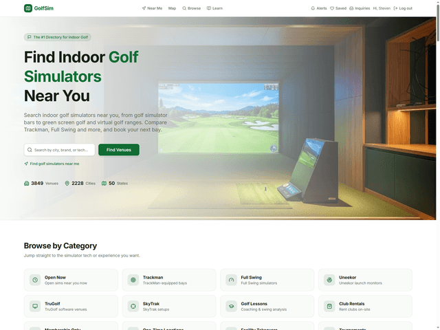 Golfsim screenshot 1