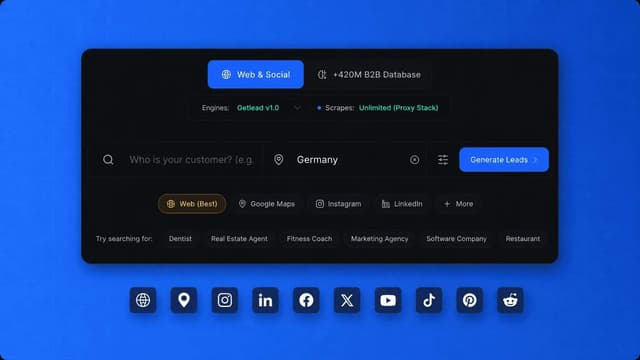 Getlead screenshot 2