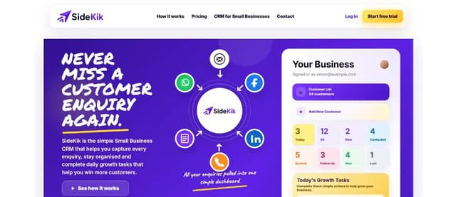 SideKik screenshot 1