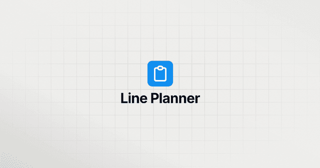 LinePlanner screenshot 1