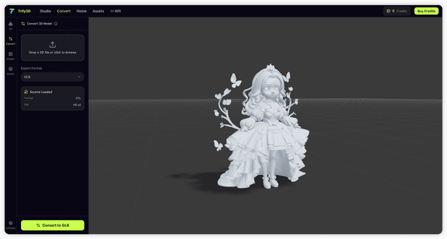 Trify3D — AI Image & Text to 3D Model Generator screenshot 3