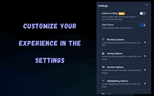 Search Enhancement Suite screenshot 5