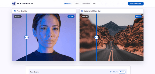 Blur & Unblur AI screenshot 1