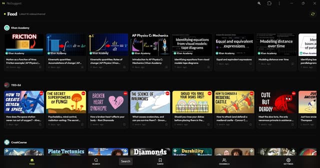 NoSuggest screenshot 2