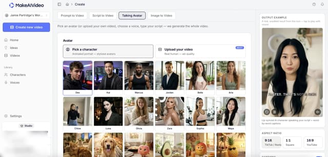 MakeAIVideo screenshot 2