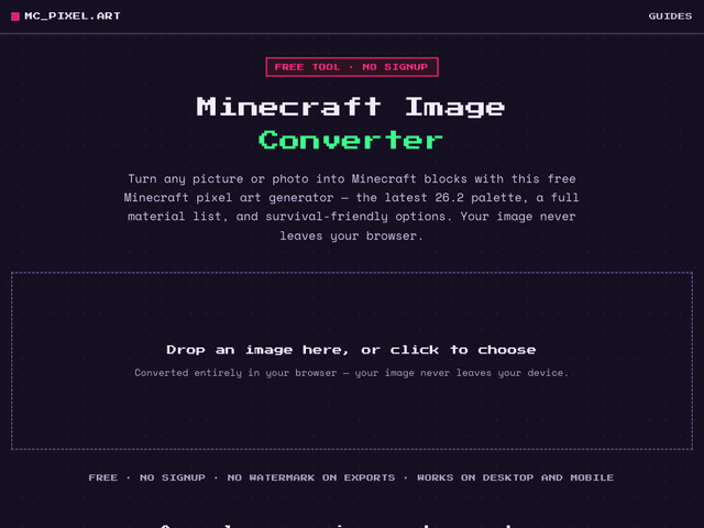 MC Pixel Art screenshot 1