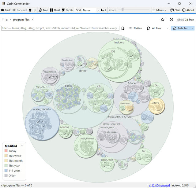 Cadri Commander screenshot 1