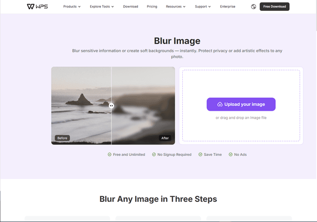 Blur Image screenshot 1