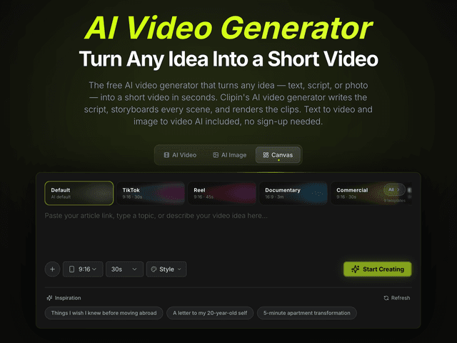 Clipin AI screenshot 1
