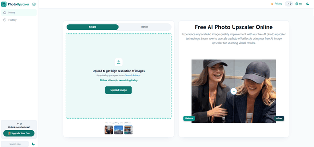 Photo Upscaler AI screenshot 1
