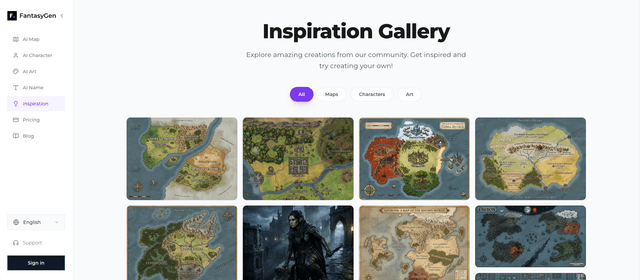 AI Fantasy Map Generator  - FantasyGen screenshot 3