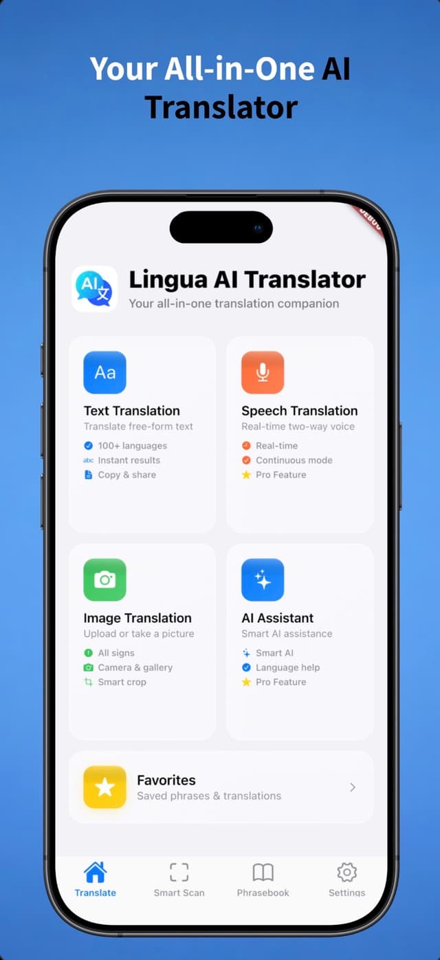 ‎Lingua AI Translator App screenshot 3