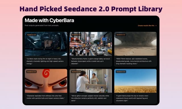 Cyberbara | Exclusive Seedance 2.0 Video Generator screenshot 2