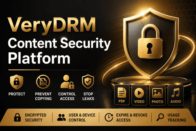 VeryDRM Content Security Platform screenshot 3
