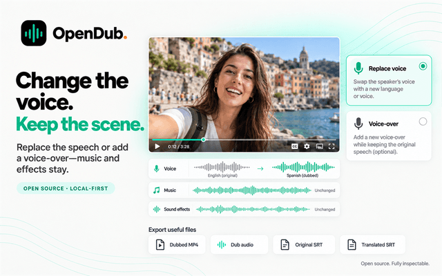 OpenDub screenshot 3