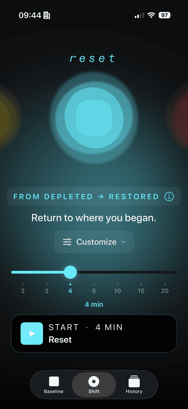 Your Daily Baseline Body Session | BaselineBody screenshot 3