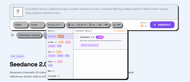 Seedance 2.0 screenshot 2