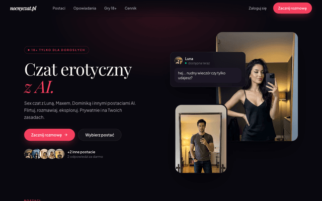 nocnyczat.pl screenshot 1
