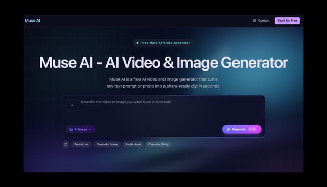 Muse AI screenshot 1