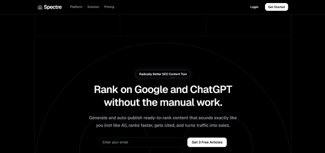 Spectre SEO screenshot 1