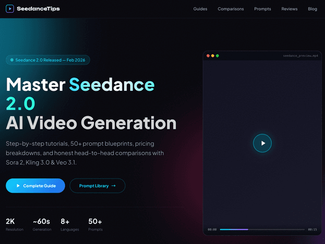 SeedanceTips screenshot 1