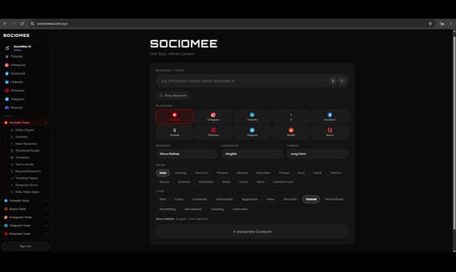 SocioMee AI screenshot 1