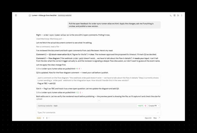 Markloop screenshot 2