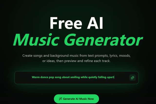 Free ai Music Creator screenshot 1