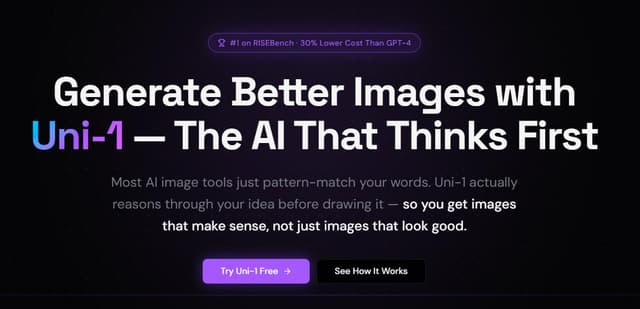 UNI-1 AI screenshot 1