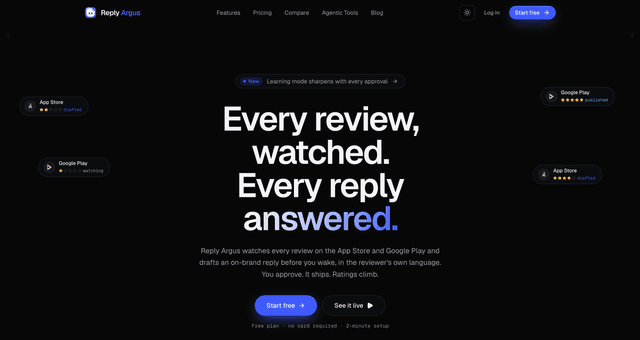 ReplyArgus screenshot 1