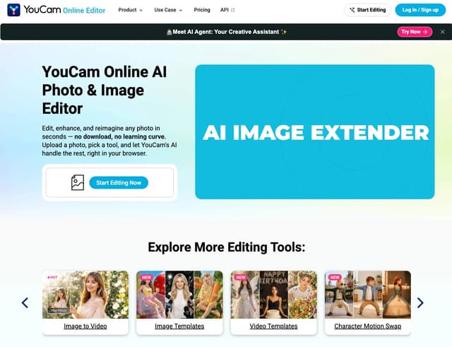 YouCam Online Editor screenshot 1