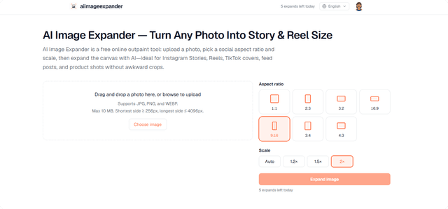 AI Image Expander screenshot 1