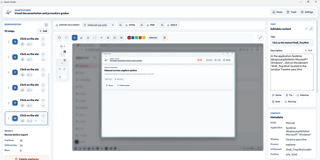 Quartz Studio screenshot 2
