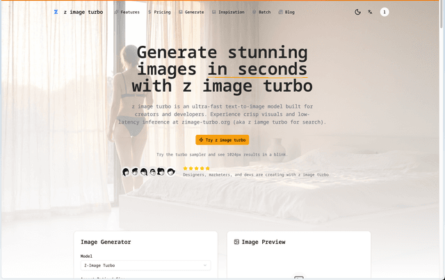 Z Image Turbo screenshot 1