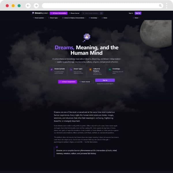 Dreamspoken screenshot 1