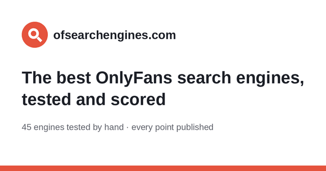 OF Search Engines screenshot 1