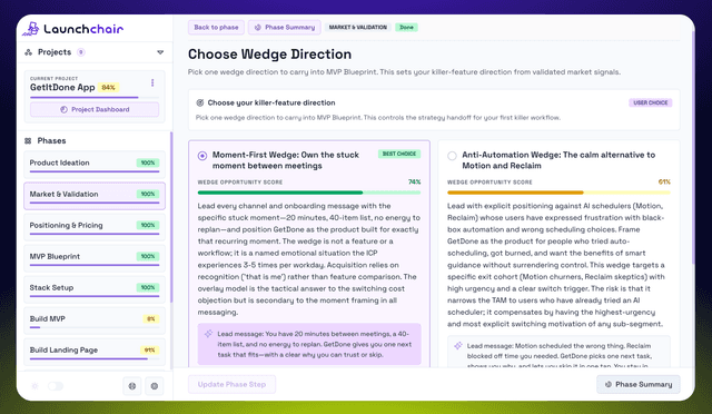 LaunchChair screenshot 4