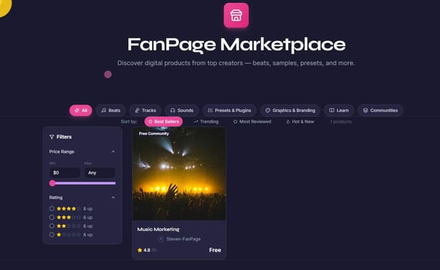 FanPage screenshot 2